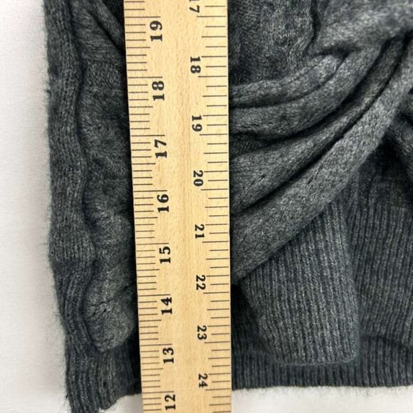 Aphorism Women's Medium Cable Knit Sweater Angora Rabbit Hair & Wool Blend - Picture 6 of 15